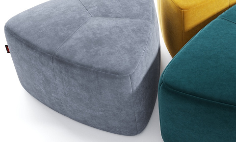 Прочный и устойчивый пуф Медиатор